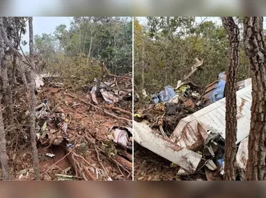Imagem ilustrativa da imagem Avião de pequeno porte cai em Campo Grande e deixa dois mortos
