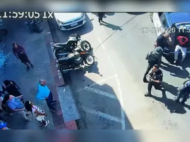 Imagem ilustrativa da imagem Câmeras de videomonitoramento conseguem evitar tragédia na rua em Marataízes