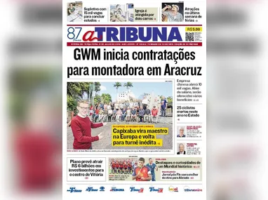 Capa do dia