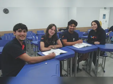Primeiro prédio da Escola São Domingos, em Bento Ferreira