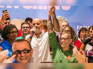 Representantes dos partidos