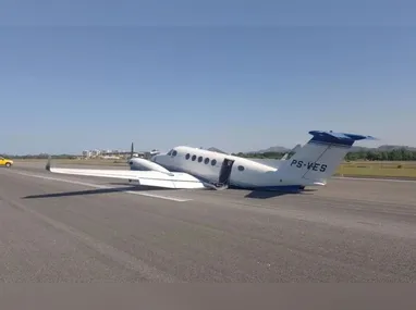 Anderson Freire estava na aeronave que realizou um pouso de barriga no Aeroporto de Vitória