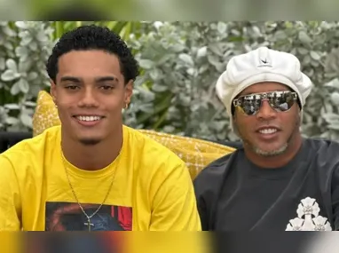 Imagem ilustrativa da imagem Filho de Ronaldinho Gaúcho jogará em time da 2ª divisão de Portugal