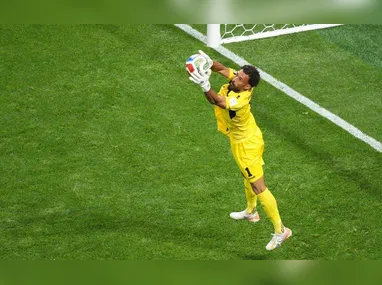 Romelu Lukaku (9), da Bélgica, comemora após marcar seu gol sobre a seleção do Egito durante partida válida pelo Grupo G da Copa do Mundo disputada em Seattle, no estado de Washington nos Estados Unidos, nesta segunda-feira, 15 de junho de 2026