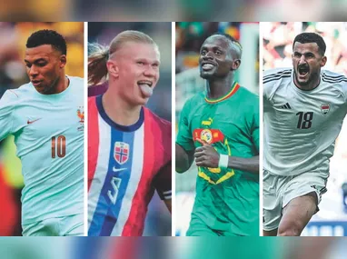Imagem ilustrativa da imagem Grupo I: França encara “grupo da morte”, ao lado de Noruega, Iraque e Senegal