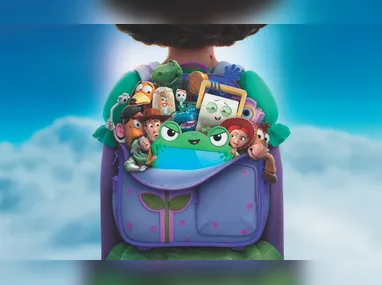 A promoção é uma brincadeira que faz referência ao personagem Woody. O boneco caubói aparece calvo em cena neste último filme da franquia.