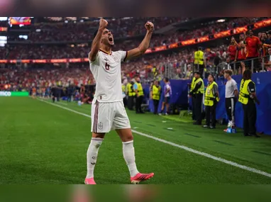 Hans Vanaken (20), da Bélgica, comemora seu gol na partida entre Estados Unidos e Bélgica válida pelas oitavas de final da Copa do Mundo 2026, em Seattle, nos EUA, nesta segunda-feira, 6 de julho de 2026