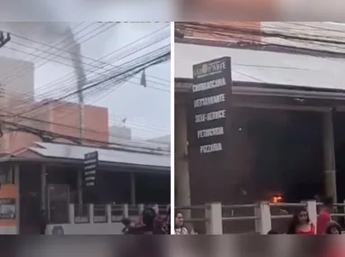 Imagem ilustrativa da imagem Incêndio atinge restaurante na Praia do Morro em Guarapari