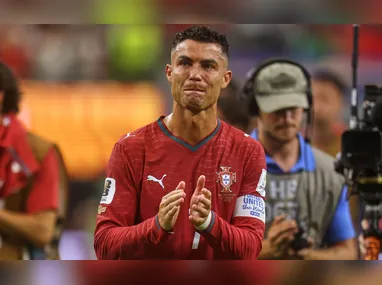 Mikel Merino (6), da Espanha, comemora após marcar gol na partida entre Portugal e Espanha válida pelas oitavas de final da Copa do Mundo 2026, em Arlington, no estado do Texas, nos Estados Unidos, nesta segunda-feira, 6 de julho de 2026. A seleção espanhola venceu por 1 a 0 e avançou às quartas de final