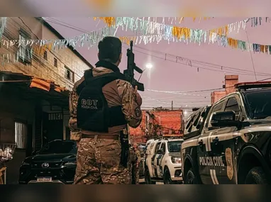 Imagem ilustrativa da imagem Megaoperação contra organização criminosa do tráfico de drogas prende 8 em Linhares