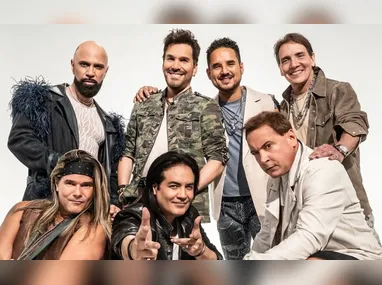 O carioca Marcel e a capixaba Alinne Garruth formaram o duo  Escarcéu
