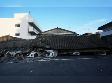 Imagem ilustrativa da imagem Novo terremoto de magnitude 5,8 atinge outras regiões de Kumamoto, no Japão