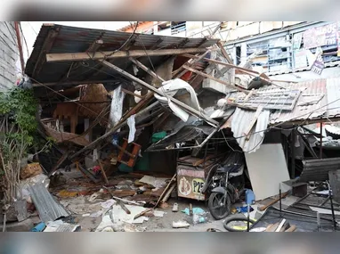 Imagem ilustrativa da imagem Número de mortos após terremoto de magnitude 7,8 nas Filipinas sobe para 46