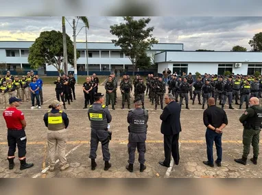 Imagem ilustrativa da imagem Operação mobiliza mais de 700 agentes e detém 37 pessoas no Noroeste do ES