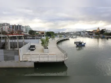 Projeção de como vai ficar a via