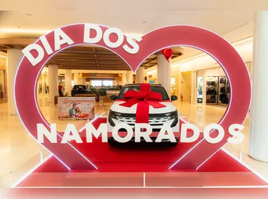 Imagem ilustrativa da imagem Shopping Vitória sorteia carro zero km em campanha de Dia dos Namorados