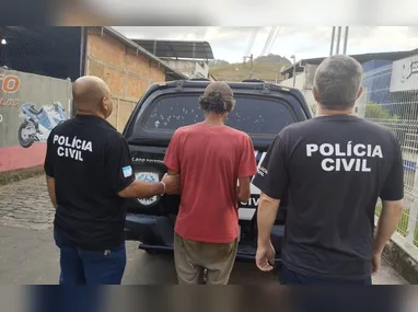 Suspeito foi encaminhado ao Centro de Detenção Provisória
