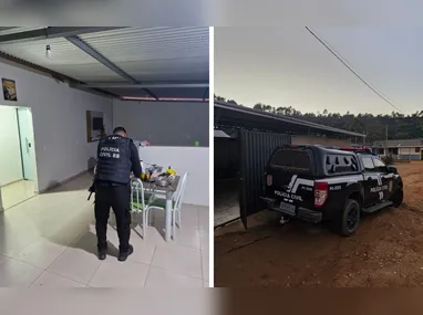 Suspeito foi detido com mandado temporário; investigação da Denarc apura tráfico, lavagem de dinheiro e comércio ilegal de armamentos