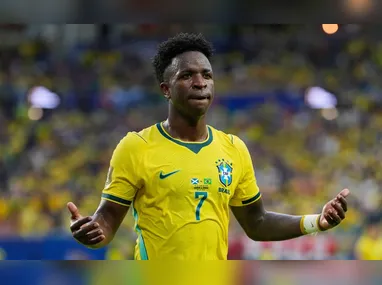 Neymar, do Brasil, na partida entre Escócia e Brasil válida pela 3ª rodada do Grupo C da Copa do Mundo 2026, no Hard Rock Stadium, em Miami Gardens, na Flórida, nos Estados Unidos, nesta quarta-feira, 24 de junho de 2026