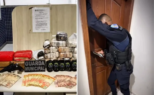 Imagem ilustrativa da imagem Crianças e bebê são deixados sozinhos em apartamento com drogas e arma