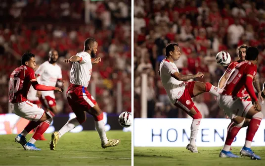 Imagem ilustrativa da imagem Em noite de sete gols, Náutico flerta com o milagre, mas cai diante do Vila Nova