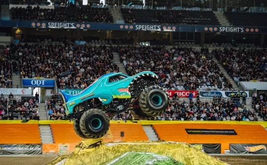 Imagem ilustrativa da imagem Espírito Santo entra na turnê do Hot Wheels Monster Trucks Live em 2027