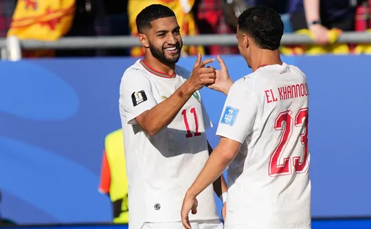 Imagem ilustrativa da imagem Marrocos vence Escócia e cumpre favoritismo no grupo do Brasil