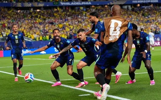 Imagem ilustrativa da imagem O que significa a comemoração de Matheus Cunha, atacante do Brasil na Copa?
