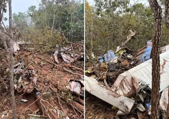Imagem ilustrativa da imagem Avião de pequeno porte cai em Campo Grande e deixa dois mortos