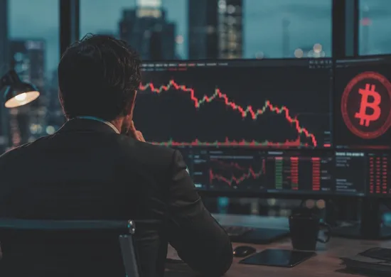 Imagem ilustrativa da imagem Bitcoin em baixa: risco ou oportunidade de lucrar?