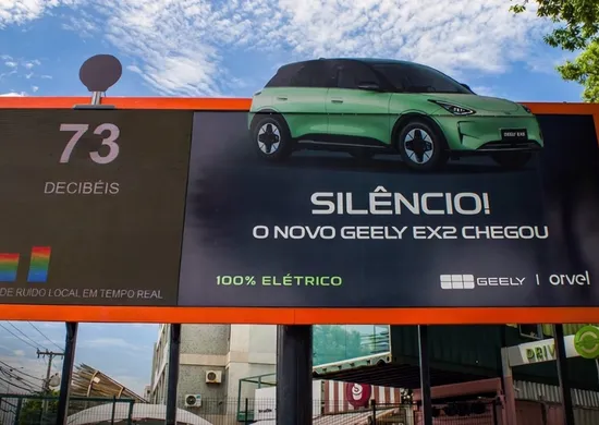 Imagem ilustrativa da imagem Campanha “Ruído Zerooh!” da Orvel Geely vence bronze em festival de criatividade