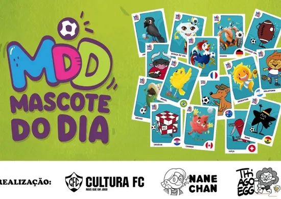 Imagem ilustrativa da imagem Capixabas lançam figurinhas digitais com mascotes para a Copa do Mundo 2026