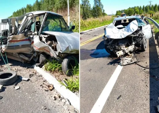 Imagem ilustrativa da imagem Colisão entre caminhão e carro deixa um homem morto em São Mateus