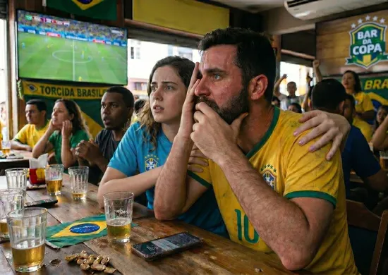 Imagem ilustrativa da imagem Como a Copa do Mundo impacta a saúde mental dos torcedores