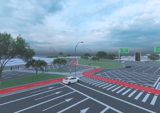 Imagem ilustrativa da imagem Como será ciclovia em trecho que ligará Serra a Vitória