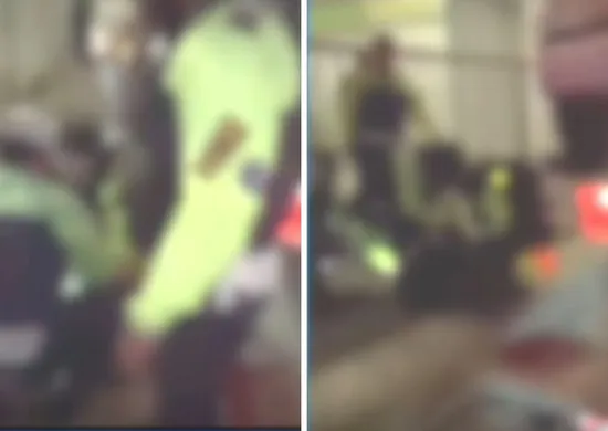 Imagem ilustrativa da imagem Confusão: imobilização de taxista por agentes da CTTU gera polêmica