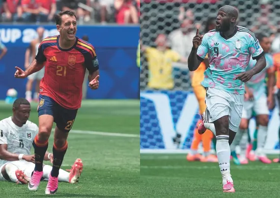 Imagem ilustrativa da imagem Espanha x Bélgica: duelo europeu em busca da semifinal