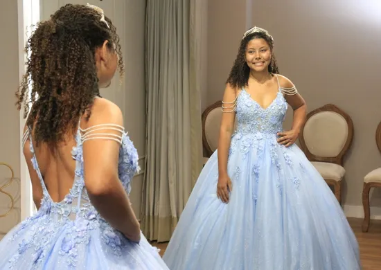 Imagem ilustrativa da imagem Festa dos sonhos após batalha pela vida: conheça a história de Yasmin, de 15 anos