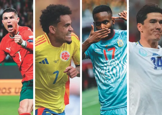 Imagem ilustrativa da imagem Grupo K tem Portugal e Colômbia na briga pelas vagas
