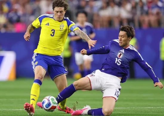 Imagem ilustrativa da imagem Japão empata com Suécia e mostra como poderá dificultar a vida do Brasil na Copa