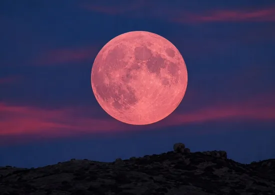 Imagem ilustrativa da imagem Lua de Morango: fenômeno poderá ser visto nesta segunda