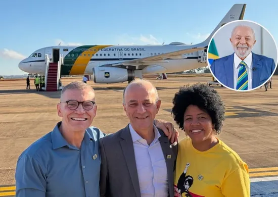 Imagem ilustrativa da imagem Lula embarca em Brasília para evento cultural no ES nesta quinta