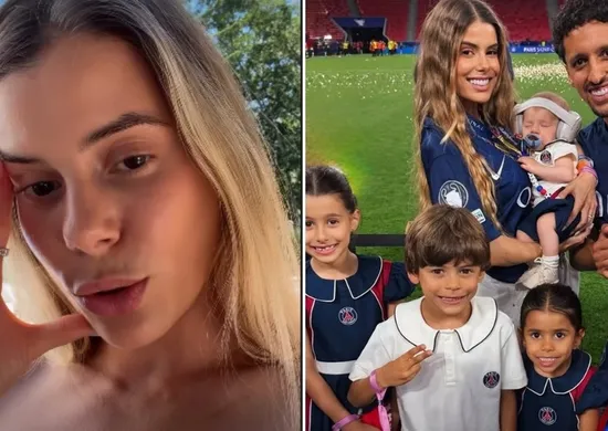 Imagem ilustrativa da imagem Mulher de Marquinhos relata susto com risco de tornado antes de Brasil x Noruega