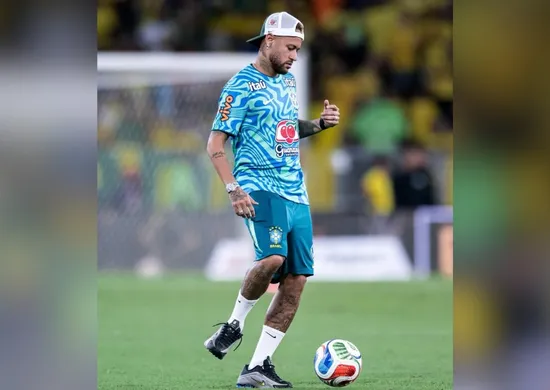 Imagem ilustrativa da imagem Neymar não viaja com seleção para Cleveland; segue em tratamento