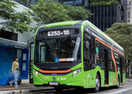 Imagem ilustrativa da imagem Ônibus elétrico e-Volksbus inicia testes em trechos estratégicos de Vitória