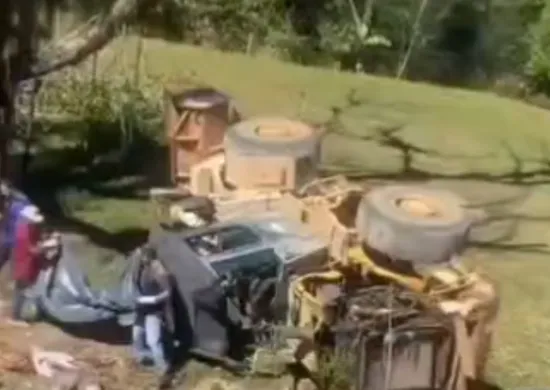Imagem ilustrativa da imagem Operador morre em acidente com retroescavadeira em Cachoeiro de Itapemirim