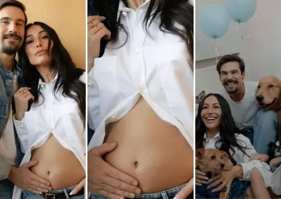 Imagem ilustrativa da imagem Sabrina Sato faz chá revelação e descobre o sexo do seu bebê: um menino