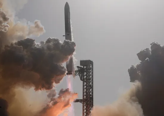 Imagem ilustrativa da imagem SpaceX lança Starship com sucesso e abre caminho para voo orbital