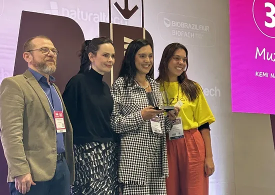 Imagem ilustrativa da imagem Startup do ES transforma resíduos agrícolas em biomateriais e vence prêmio nacional