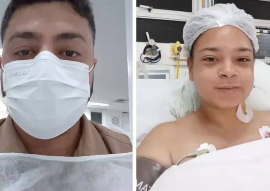 Imagem ilustrativa da imagem "Vai dar certo", diz jovem ao lado de médico que a salvou após ataque de tubarão